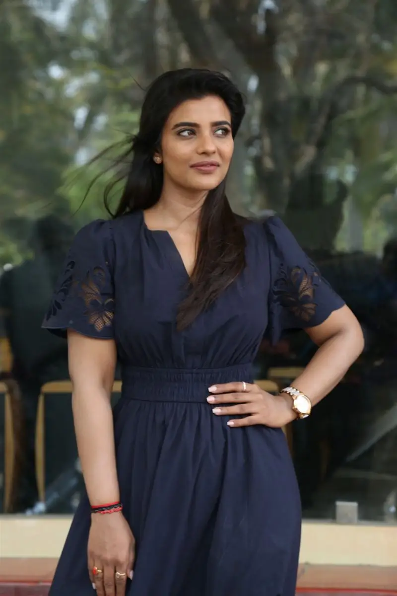 Aishwarya Rajesh Stills in Beautiful Blue Gown